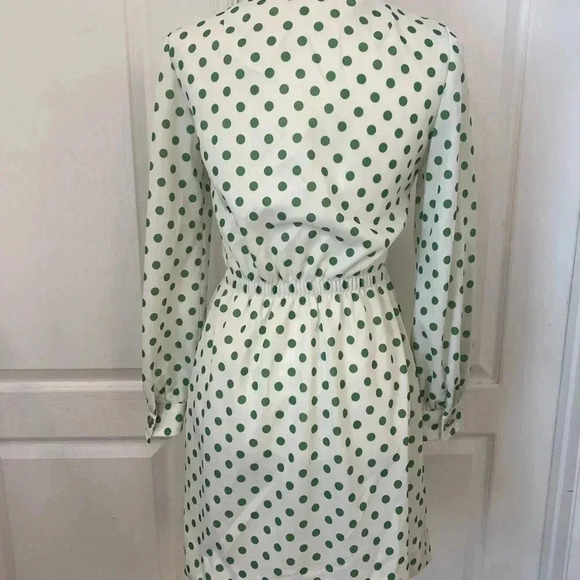 Parade Vintage 1970s Polka Dot Shirt Dress - Picture 6 of 12